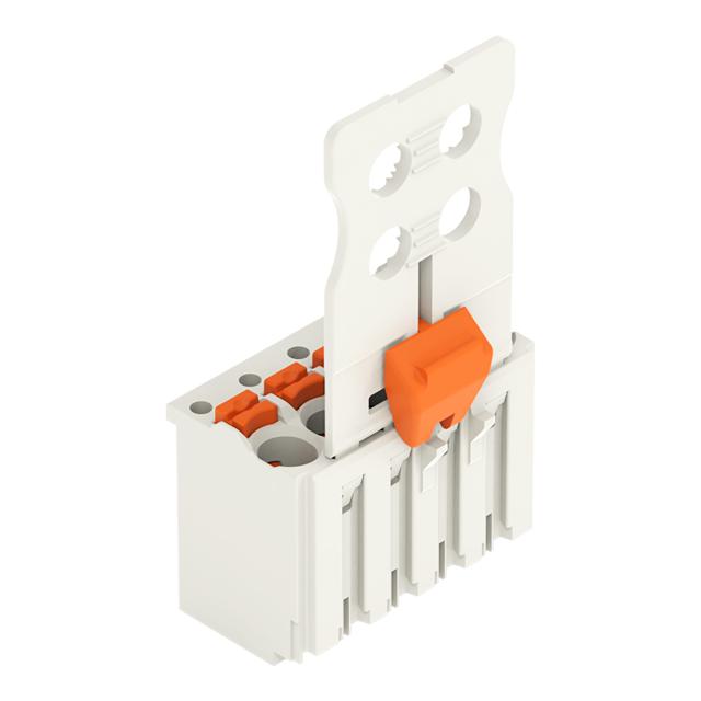 picoMAX gniazdo raster 3,5mm 5-bieg. z płytką uchwytową i suwakiem /50szt./ WAGO