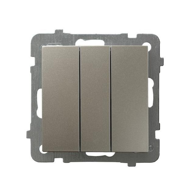 AS Łącznik potrójny - kolor satyna light