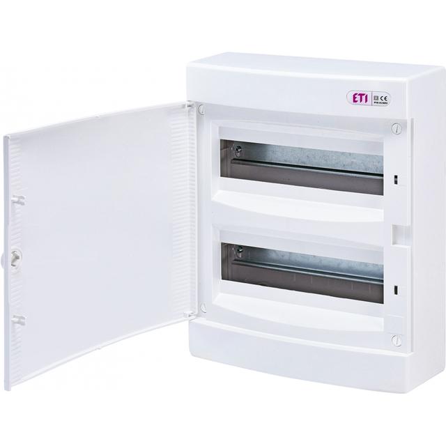 Rozdzielnica natynkowa 2x12 drzwi białe ECT24PO-s 001101072 ETI