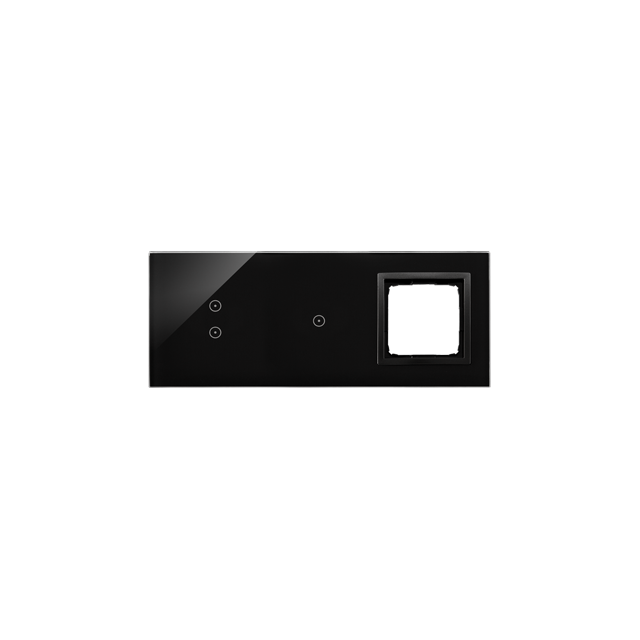 Simon 54 TOUCH WMDZ-01171S-075 Panel dotykowy S54 Touch, 3 moduły, 2 pola dotykowe piono