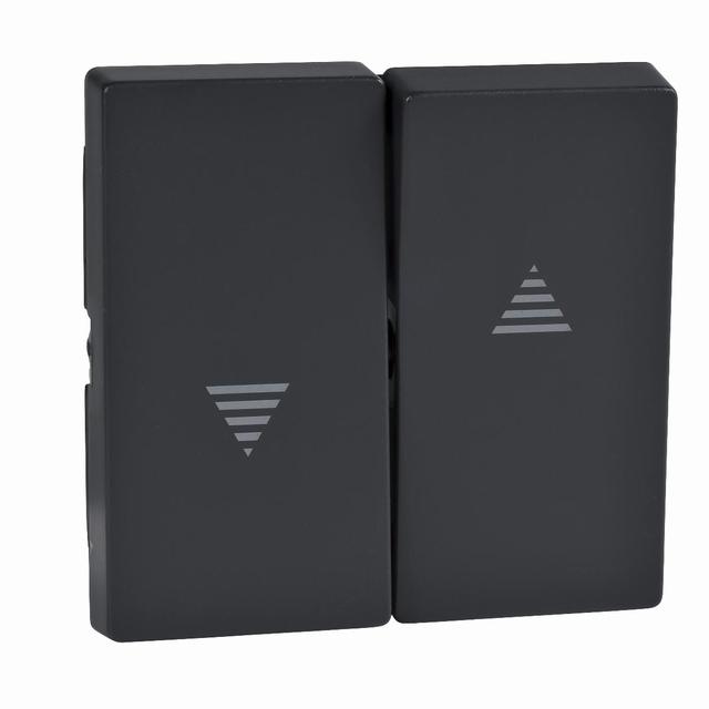 Merten, System M, klawisz żaluzjowy, antracytowy