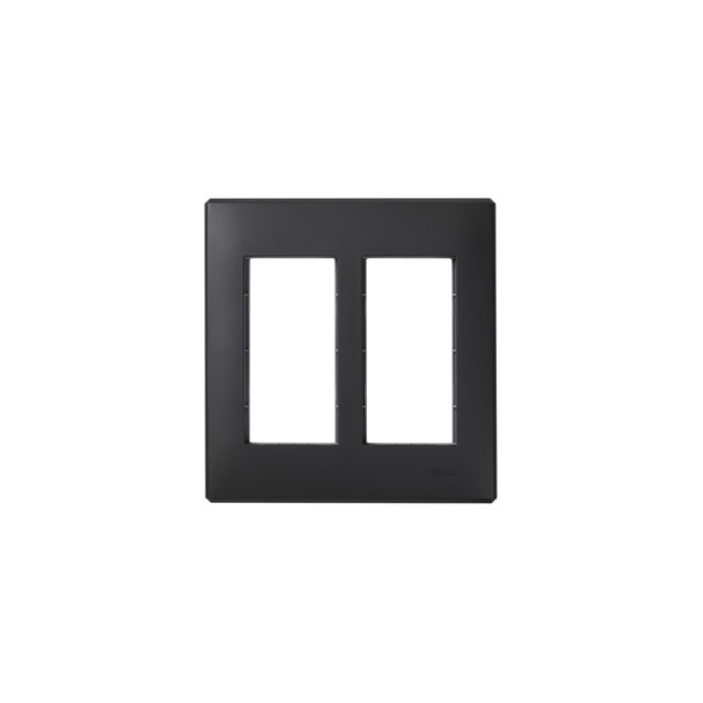 Simon Connect Ramka obudowy S500 2-modułowa 4x K45 szary grafit