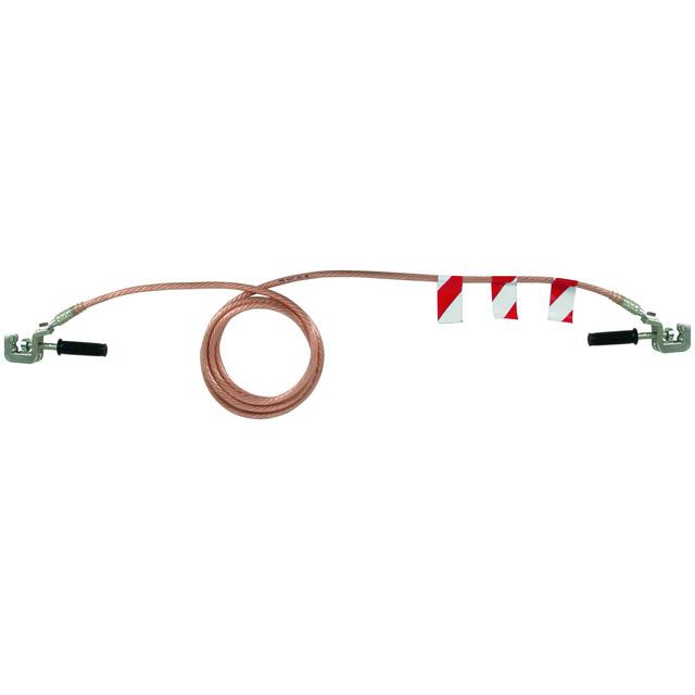 Zestaw uziemiający kolejowy 50 mm2 dł. 8,5 m