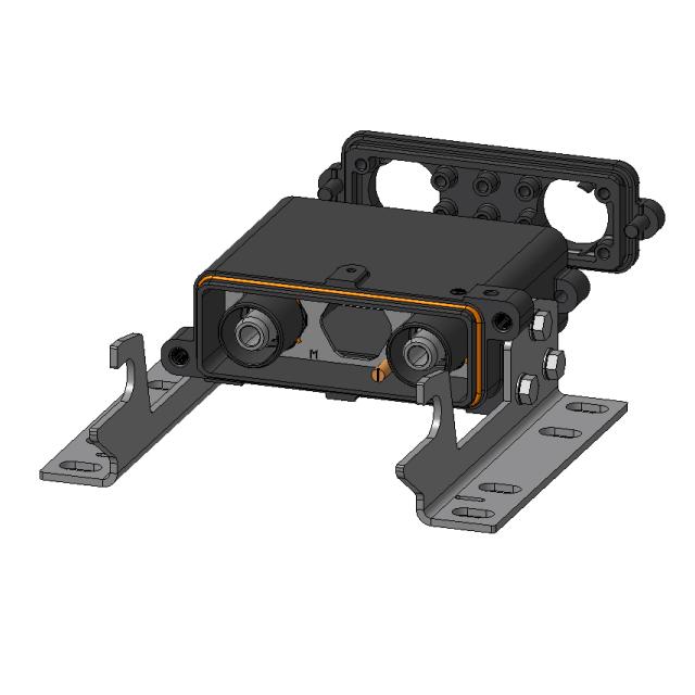 HDC HP550 KIT Y 2M150 Złącze modułowe (przemysłowe) WEIDMULLER