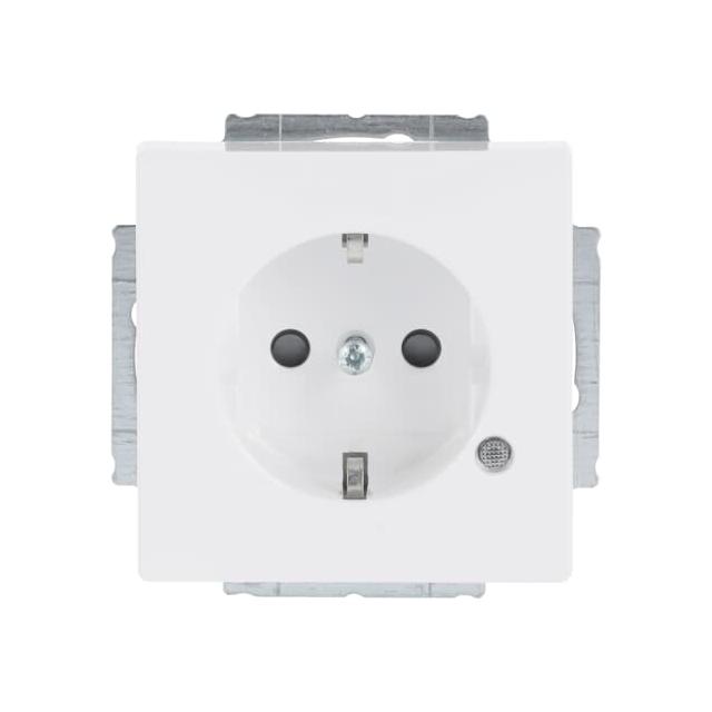 CARAT/FUTURE/SOLO/AXCENT Gniazdo SCHUKO Oświetlenie kontrolne z diodami LED biały studyjny 2CKA002013A5286 ABB