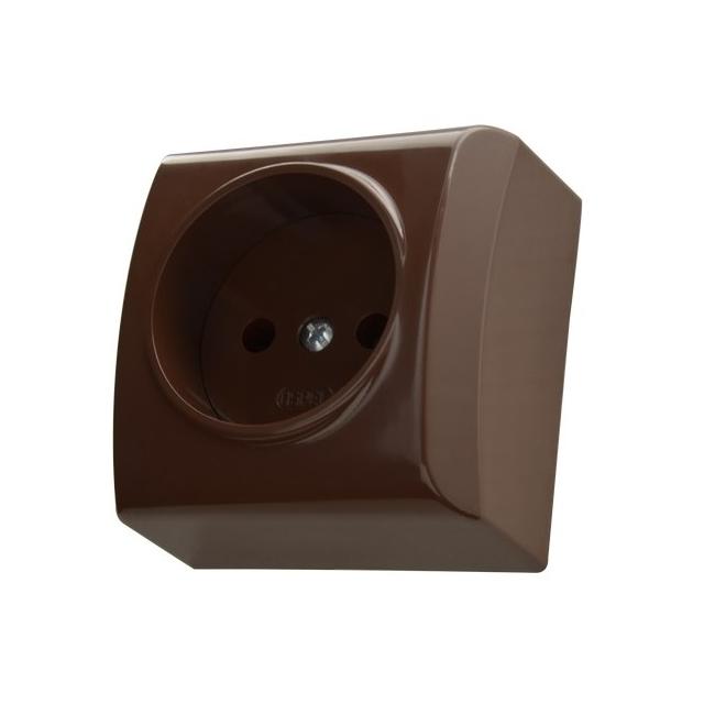 BIS Gniazdo pojedyncze - kolor brązowy