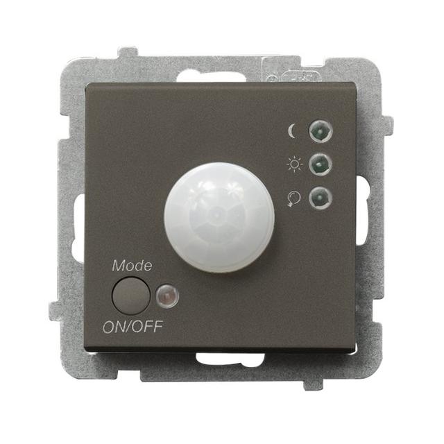 SONATA Elektroniczny czujnik ruchu - kolor czekoladowy metalik