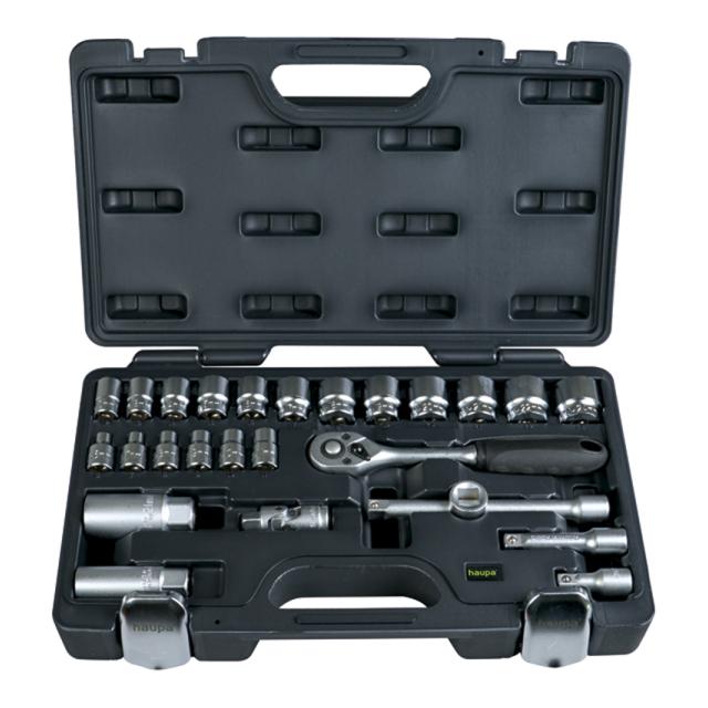 Zestaw kluczy nasadowych 3/8", 26-elementowy