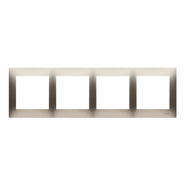 Simon 54 Premium Ramka 4-krotna PREMIUM IP20 / IP44 złoty mat DR4/44 KONTAKT