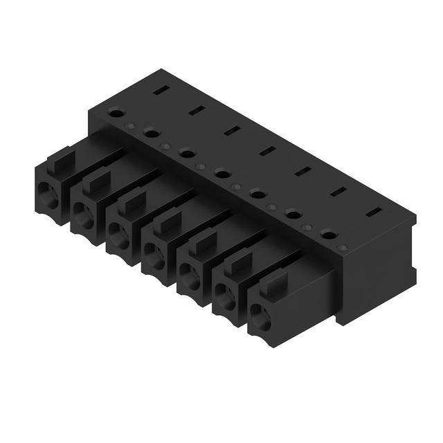 BCL-SMT 3.81/07/90 1.5SN BK BX Wtyki PCB (złącza płyty), 3.81 mm, Liczba biegunów: 7, kąt odejścia: 90° /50szt./ 1974840000 WEIDMÜLLER