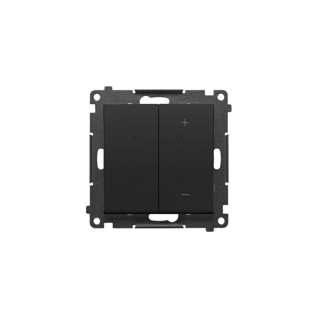 Simon 55 DIMMER RGB – Ściemniacz do pasków RGBW sterowany smartfonem Czarny mat TESRGB1W.01/149 KONTAKT