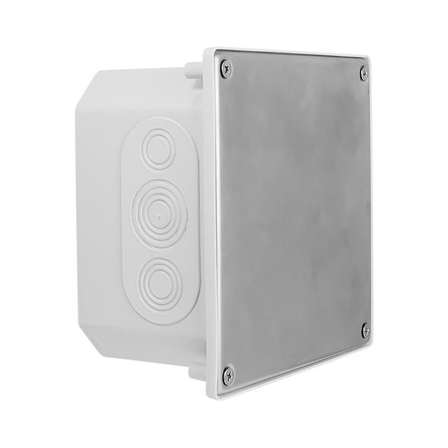 Puszka Podtynkowa Elewacyjna Hermetyczna Ppt-EH160 szara INOX 64.160 OPATÓWEK