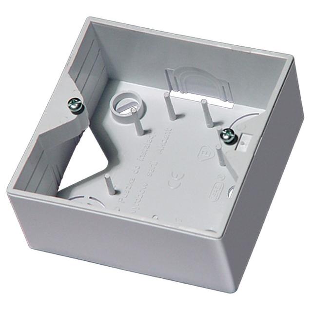 AKCENT Puszka instalacyjna do gniazd - kolor biały