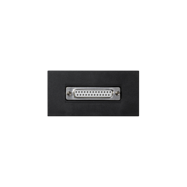 Simon Connect Płytka 90x45mm (2xK45) złącza LPT (D-Sub 25) + wkład aluminium K104A/8 K104A/14 KONTAKT