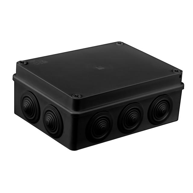 Puszka natynkowa 190 x 140 x 70, 10 dławików, IP 65 bezh.cz.1/30