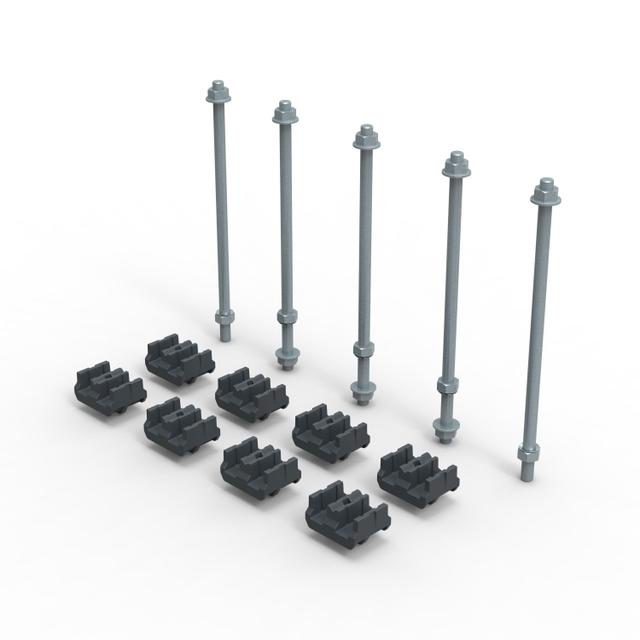 XL3S Zestaw Adapterów Do Szyn Cu 80-120x10Mm 339939 LEGRAND