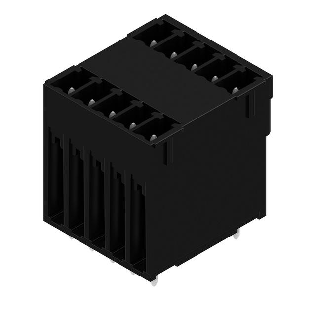 SCD 3.81/10/180G 3.2SN BK BX Wtyki PCB (złącza płyty), 3.81 mm, Liczba biegunów: 10, kąt odejścia: 180° /56szt./ 1030290000 WEIDMÜLLER