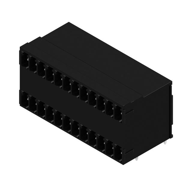 SCD 3.81/24/90G 3.2SN BK BX Wtyki PCB (złącza płyty), 3.81 mm, Liczba biegunów: 24, kąt odejścia: 90° /24szt./ 1973210000 WEIDMÜLLER