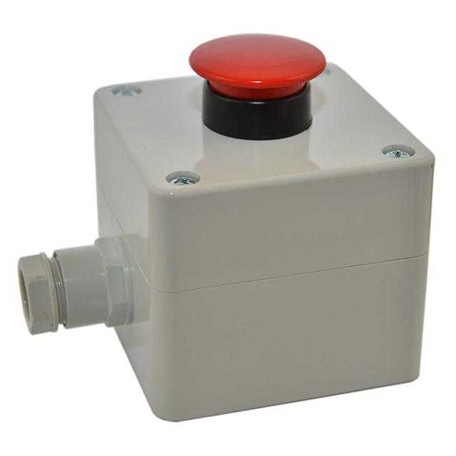 Kaseta KM-S14 szara z przyciskiem NEF22-Dc Y