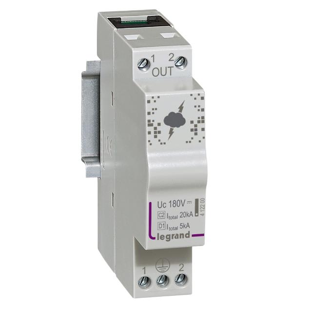 Ogranicznik Przepięć Dla Linii Telekomunikacyjnych Rj45 10Ka 412200 LEGRAND