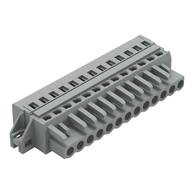 Gniazdo MCS‑MIDI Classic 13‑biegunowe szare raster 5mm 231‑113/027‑000 /25szt./ WAGO