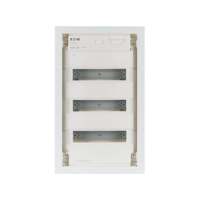 KLV-36UPS-F Rozdzielnica modułowa podtynkowa płaska 3x12 kl.II IP30 zawiera listwy N/PE 178818 EATON
