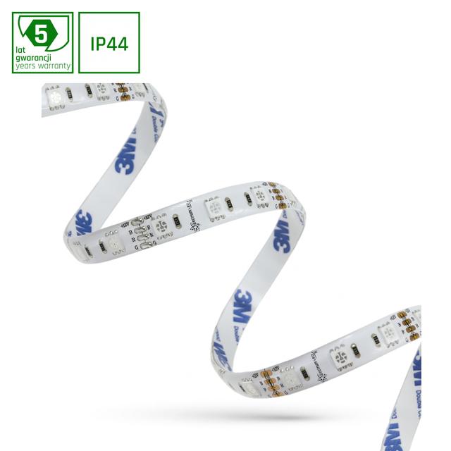 PASEK LED 48W 5050   60LED RGB 1m (rolka 5m) - w silikonie