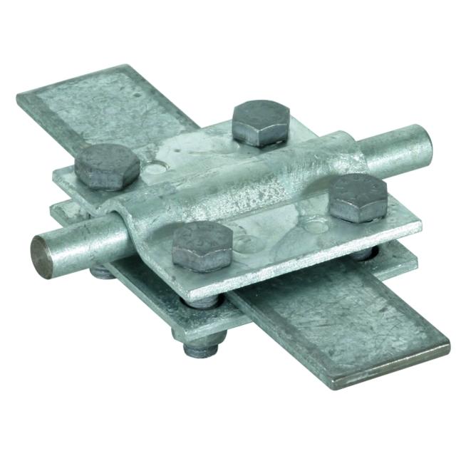 Zacisk krzyżowy wg DIN 48845F, St/tZn