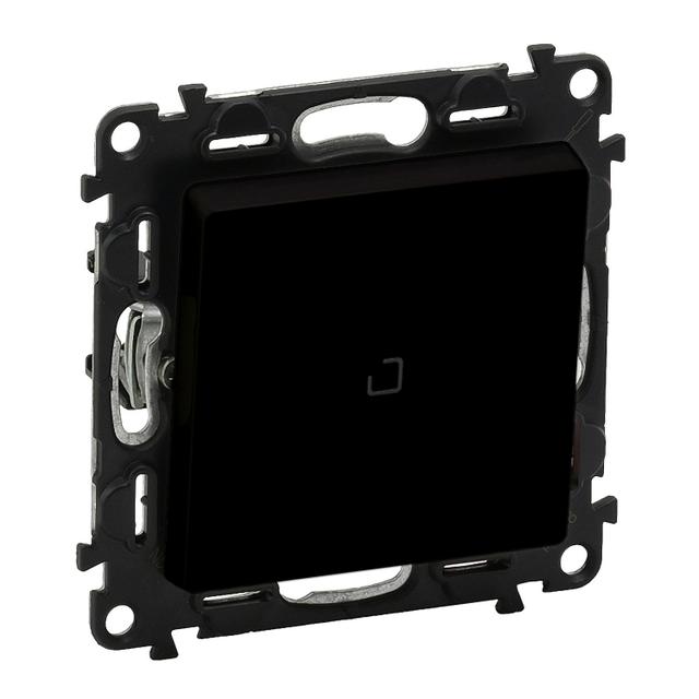 VALENA LIFE - ŁĄCZNIK SCHODOWY PODŚWIETLANY CZARNY 250 V~