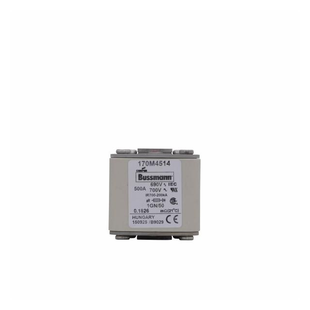 FUSE 500A 690V 1GN/50 AR UC Wkładka szybka 500A AC 690V rozmiar 1 53x69x51 mm aR IEC UL w 170M4514 E