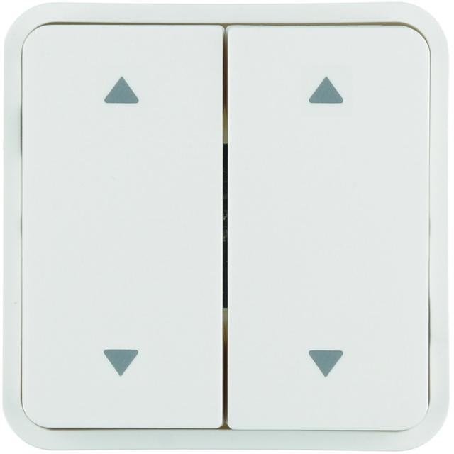 W.1 Klawisz 2-krotny podwójny z nadrukiem symbolu 4 strzałek do modułu KNX IP55 biały Berker WNT974B HAGER