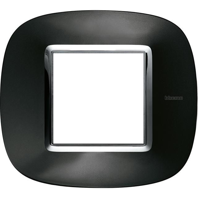 AXOLUTE - RAMKA OWALNA 2 MODUŁY AXOLUTE ANTHRACITE, Bticino