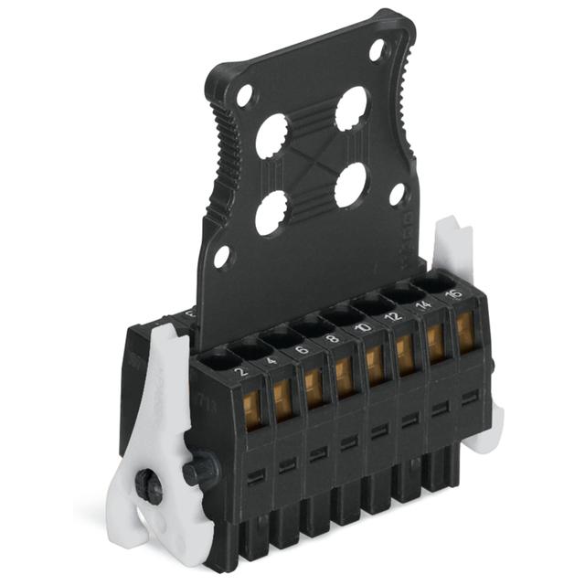 1-przewodowe gniazdo, 2-rzędowe /20szt./ WAGO