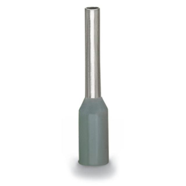 tulejka 0,75 mm2 szara dł. 12 mm
