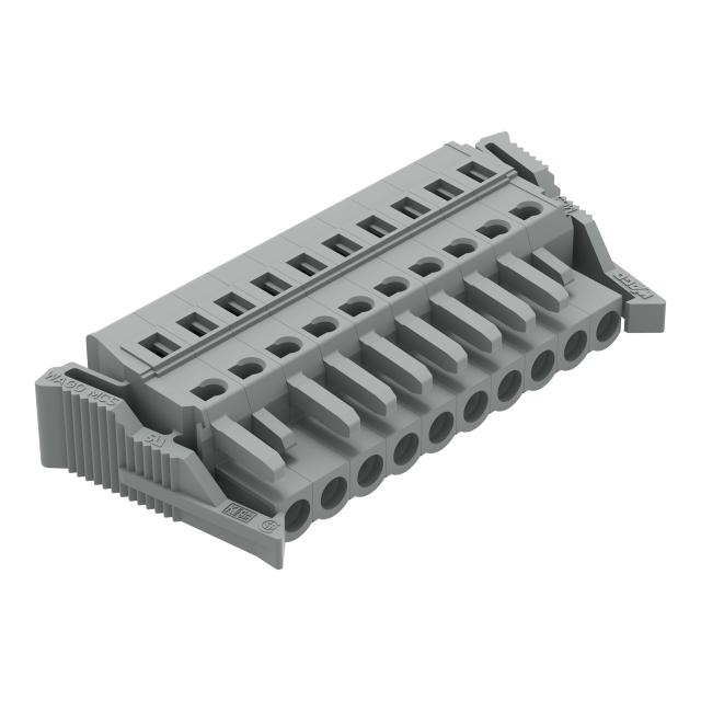 Gniazdo MCS‑MIDI Classic 10‑biegunowe szare raster 5mm 231‑110/037‑000 /25szt./ WAGO