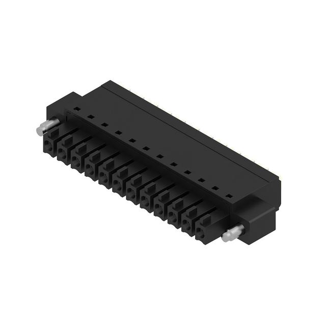 BCF 3.81/12/180F SN BK BX Wtyk PCB (złącze wiązki), listwa z gniazdami, 3.81 mm, Liczba biegunów: 12, PUSH IN, Złącze sprężynowe /50szt./ 1971940000 WEIDMÜLLER