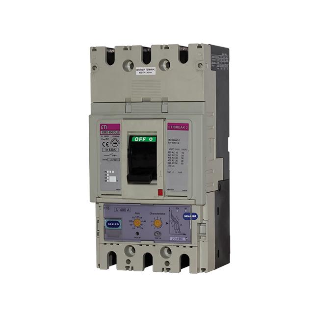 Wyłącznik mocy 50kA wyzw. elektroniczny EB2 400/3E 400A 3P APG 004671115 ETI