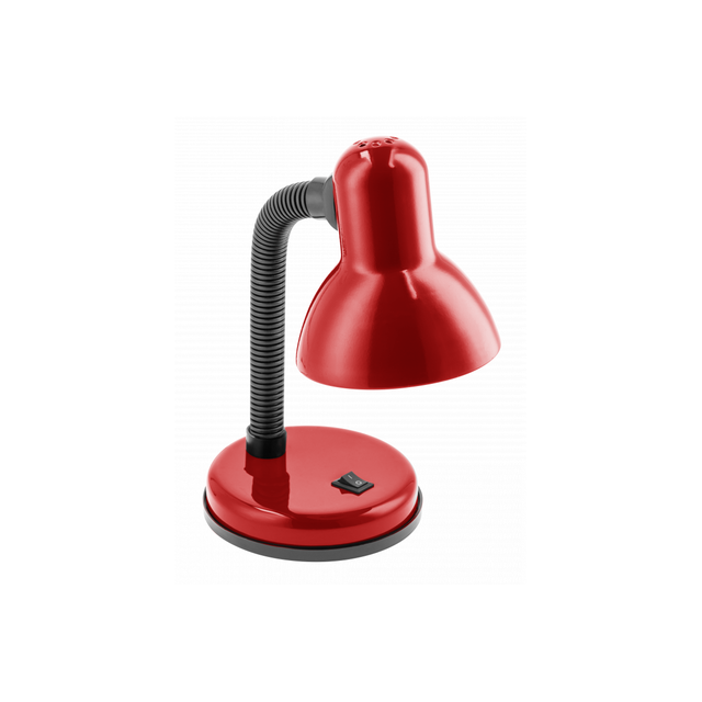 LAMPKA BIURKOWA RIO, E27, MAX. 40W, 220-240V, CZERWONY