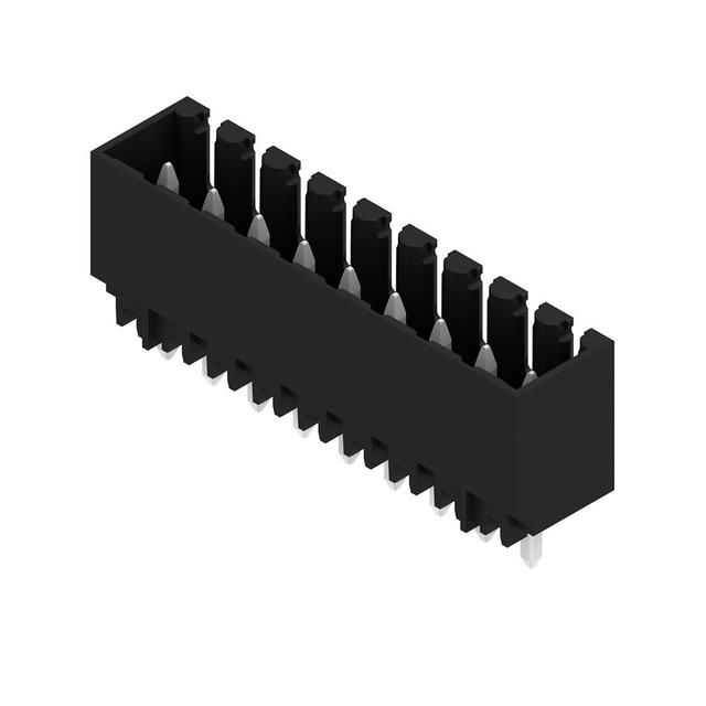 SL-SMT 3.50/09/180G 3.2SN BK BX Wtyki PCB (złącza płyty), 3.50 mm, Liczba biegunów: 9, kąt odejścia: 180° /50szt./ 1842390000 WEIDMÜLLER