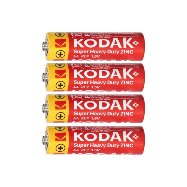 Baterie Kodak ZINC Super Heavy Duty AA LR03 1 szt. folia