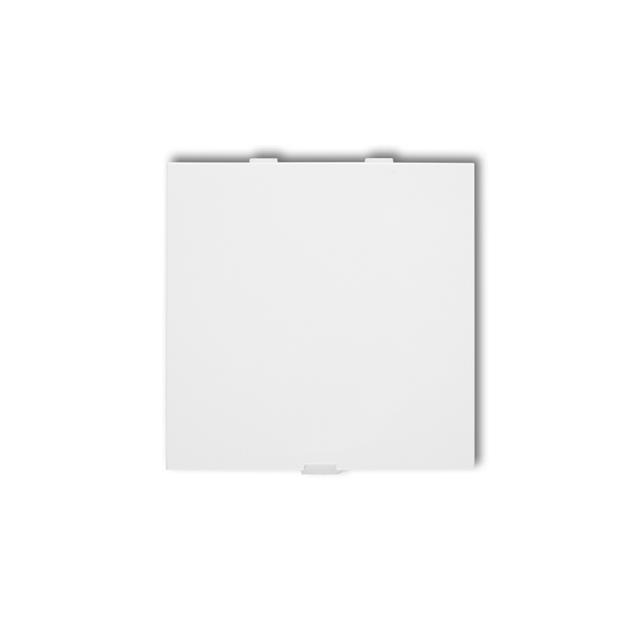 Zaślepka do ramki serii DECO, ICON, MINI. FLEXI biały DZA KARLIK