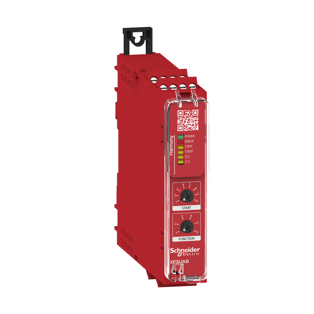 Harmony XPS Moduł bezpieczeństwa UAB Kat.2 24V śrubowe XPSUAB11CP Schneider