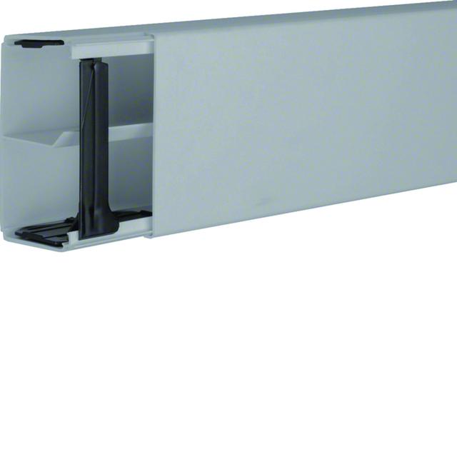 tehalit.LF Kanał elektroinstalacyjny PVC 60x110mm z przegrodą, szary LF6011107030 HAGER