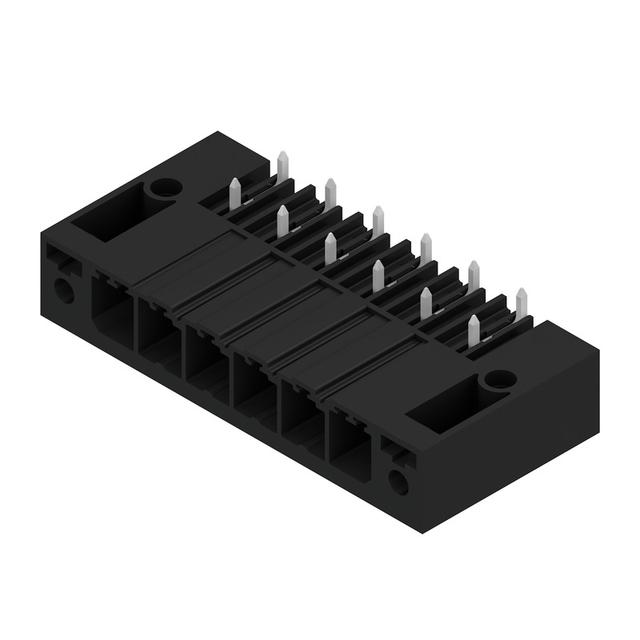SV 7.62HP/06/270SF 3.5SN BK BX Wtyki PCB (złącza płyty), 7.62 mm, Liczba biegunów: 6, kąt odejścia: 270° /30szt./ 1931520000 WEIDMÜLLER