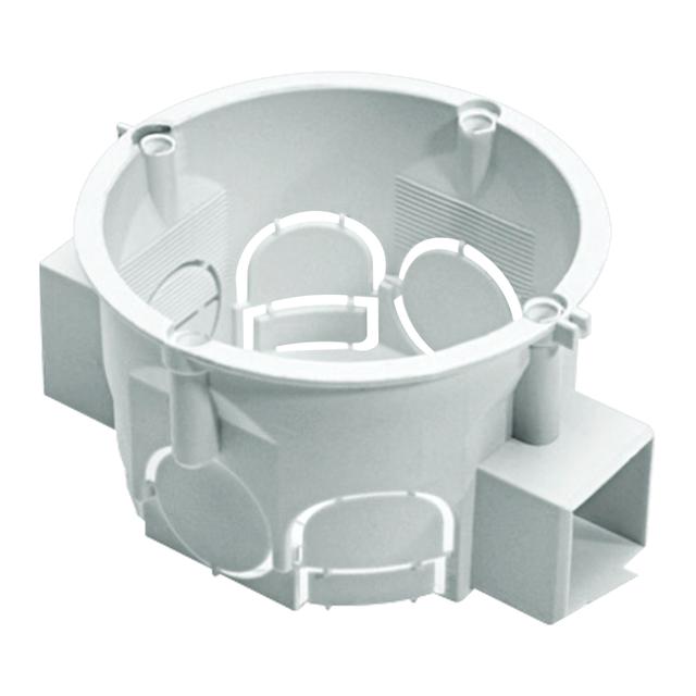 Puszka podtynkowa 60 mm płytka szeregowa, biała