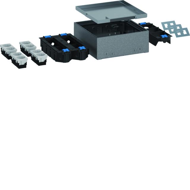 tehalit.VE-EE Zestaw puszka podło-montazowa IP30 5kN Q12 251x251 15mm stal UDKQ12E15 HAGER