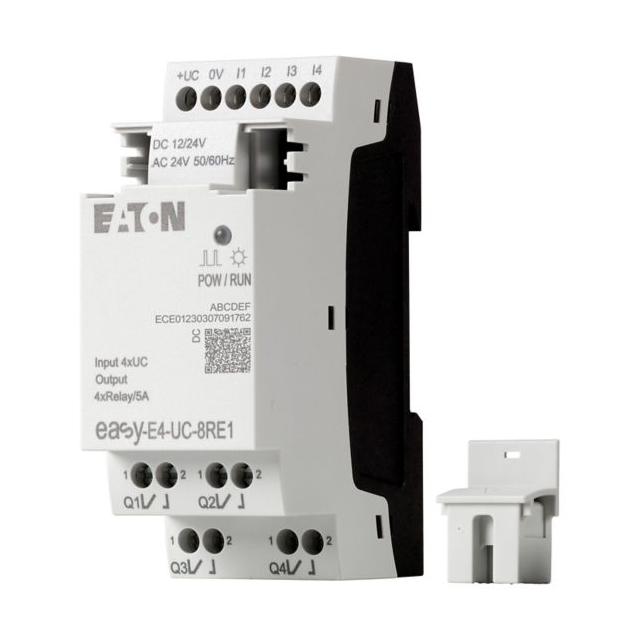 EASY-E4-UC-8RE1 easyE4 rozszerzenie 12-24VDC 24VAC 4DI 4DO-R 197217 EATON