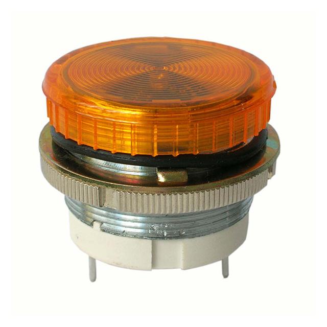 Lampka D30 24V-230V żółta