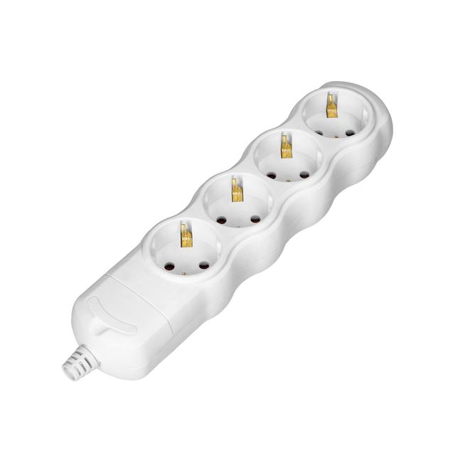 Rozgałęźnik wielogniazdowy 4x2P+Z Schuko biały OR-AE-13264(GS)/W ORNO