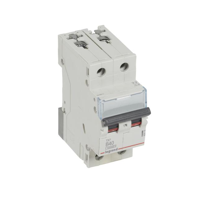 WYŁĄCZNIK NADPRĄDOWY S 312 2P B 40A 10000A SERII TX3, Legrand